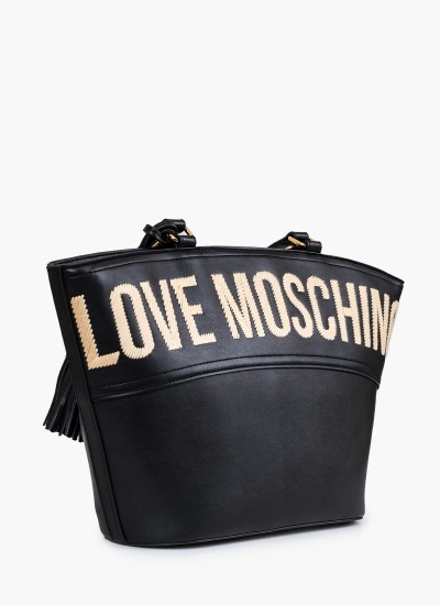 Γυναικείες Τσάντες JC4003 Χρυσό ECOleather Love Moschino