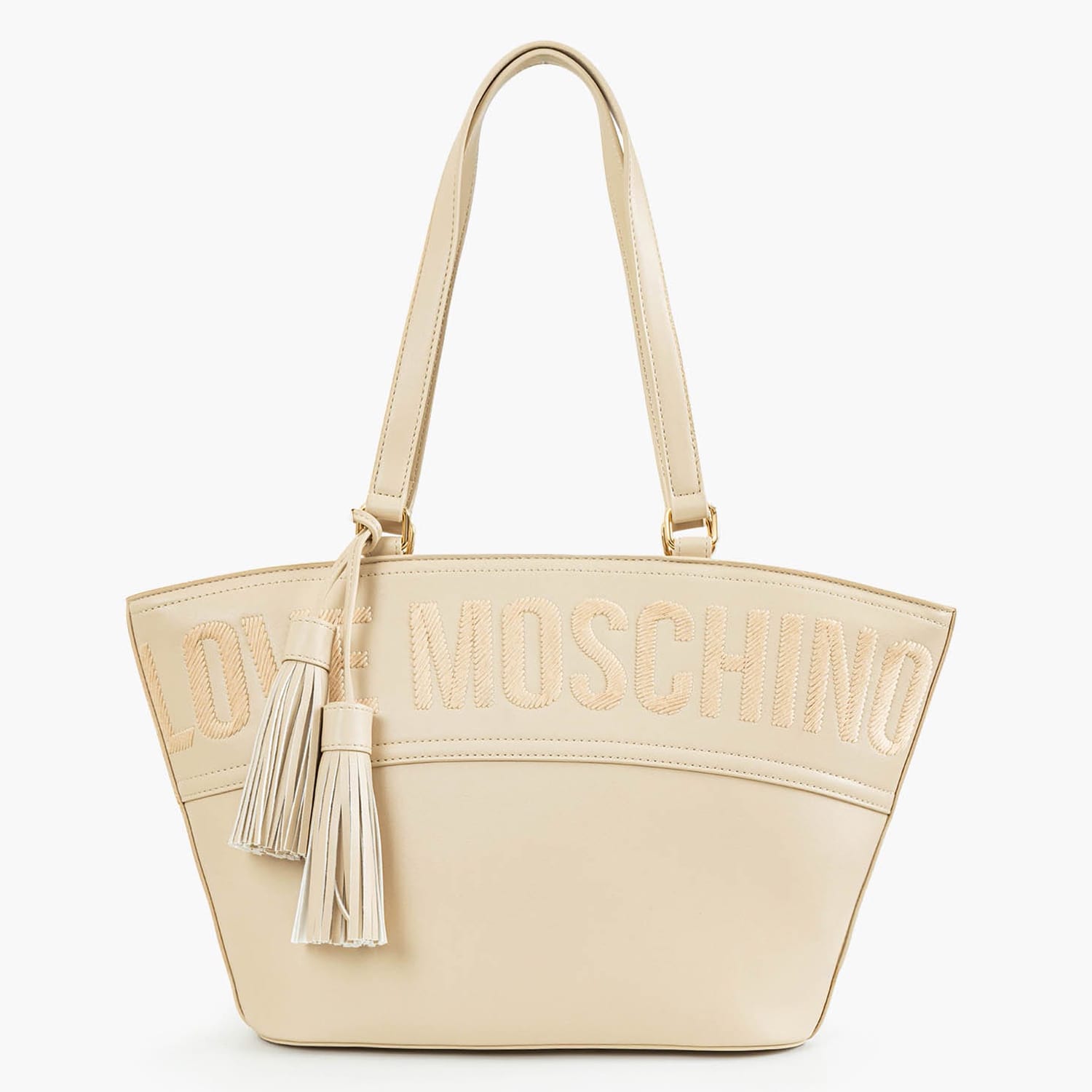 Γυναικείες Τσάντες JC4285 Μπεζ ECOleather Love Moschino