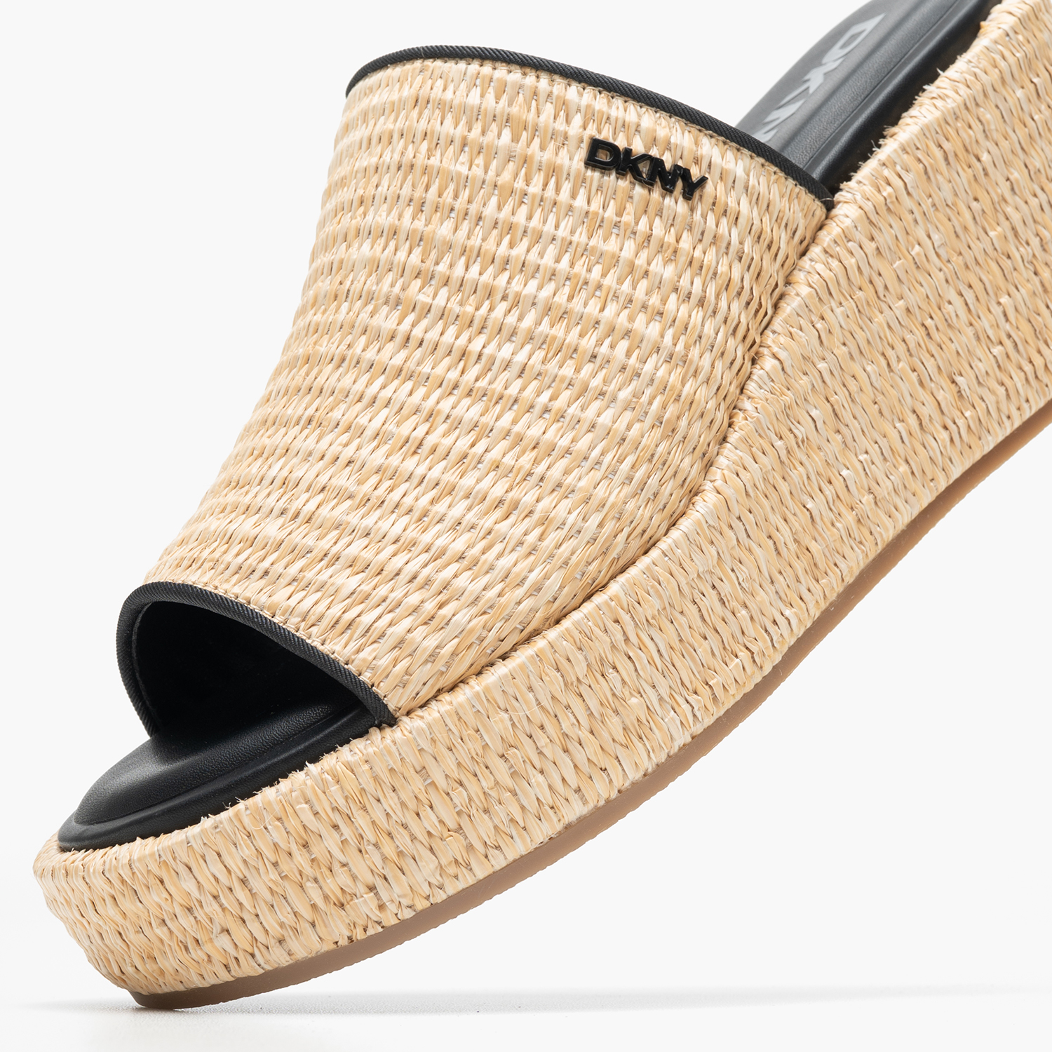 Γυναικεία Mules Conrad.Rf Μπεζ Ψάθα DKNY