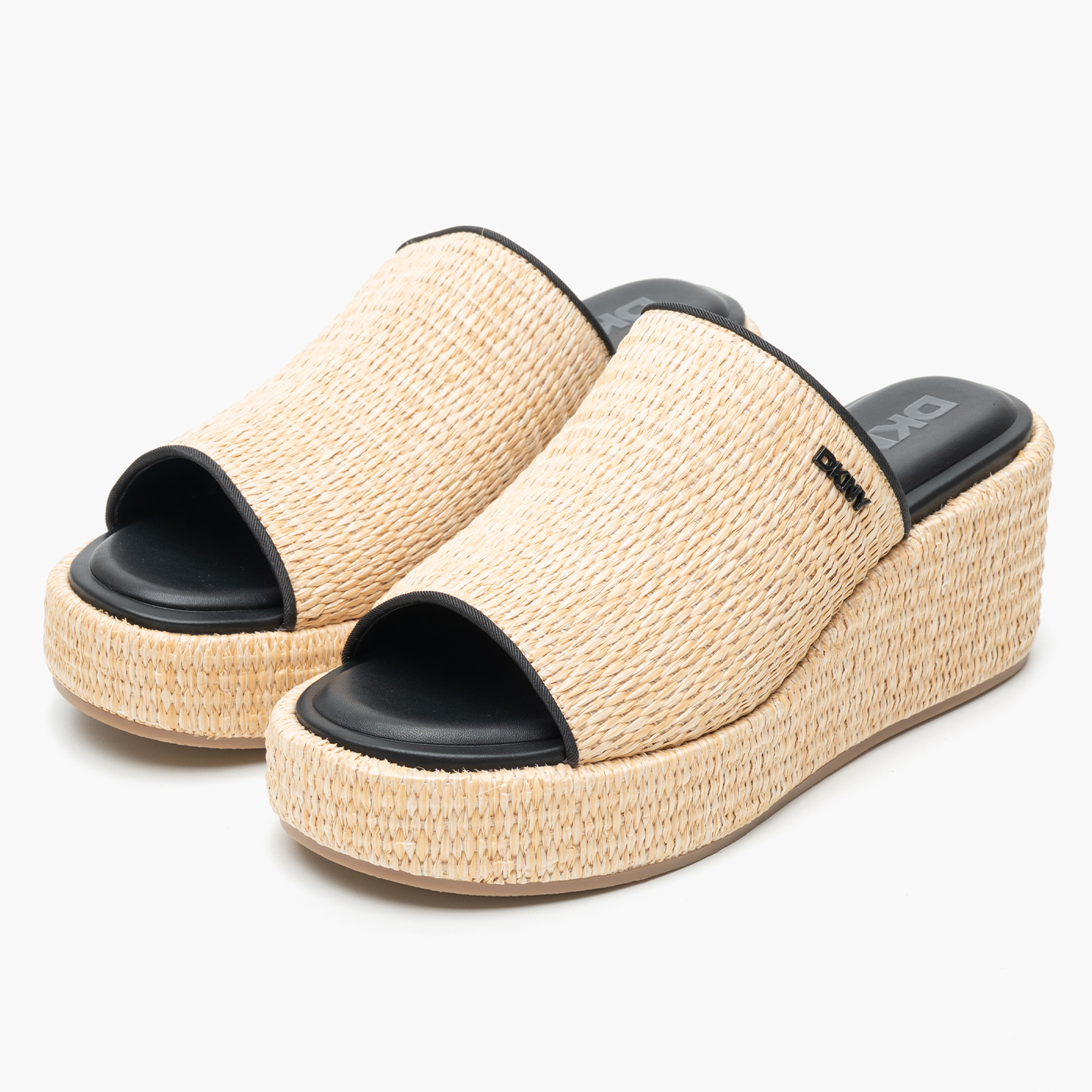 Γυναικεία Mules Conrad.Rf Μπεζ Ψάθα DKNY Γυναικεία Mules Conrad.Rf Μπεζ Ψάθα DKNY