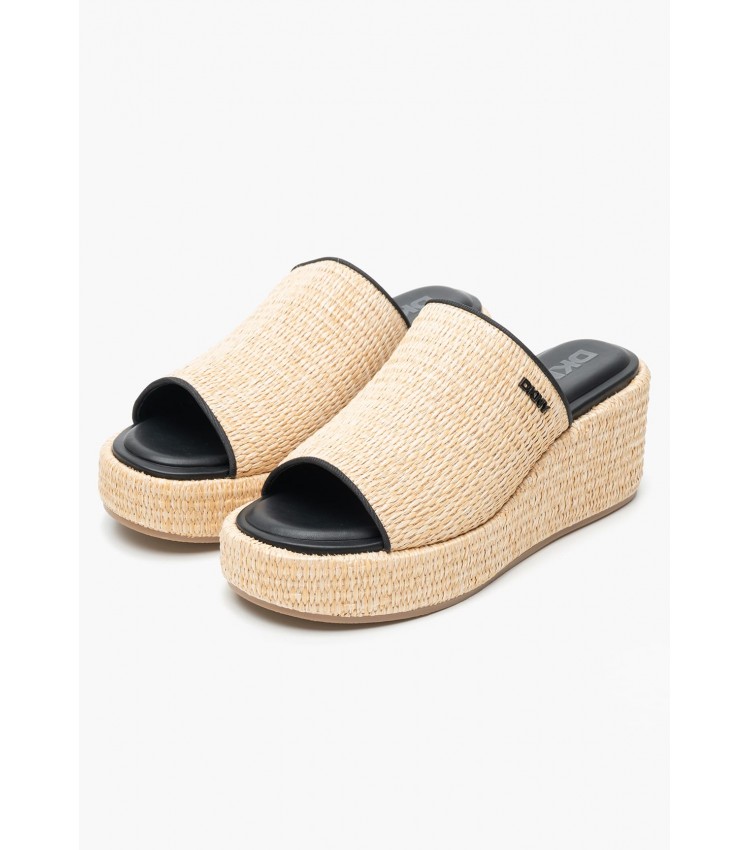 Women Mules Conrad.Rf Beige Mat DKNY Women Mules Conrad.Rf Beige Mat DKNY