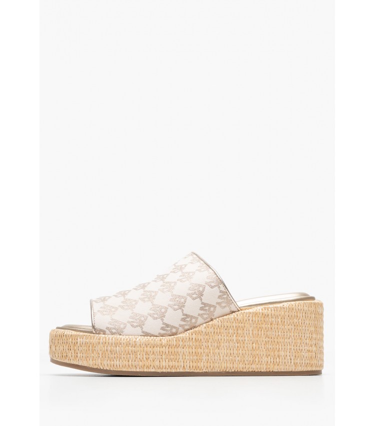 Women Mules Conrad Beige Fabric DKNY Women Mules Conrad Beige Fabric DKNY