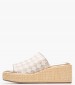 Women Mules Conrad Beige Fabric DKNY Women Mules Conrad Beige Fabric DKNY