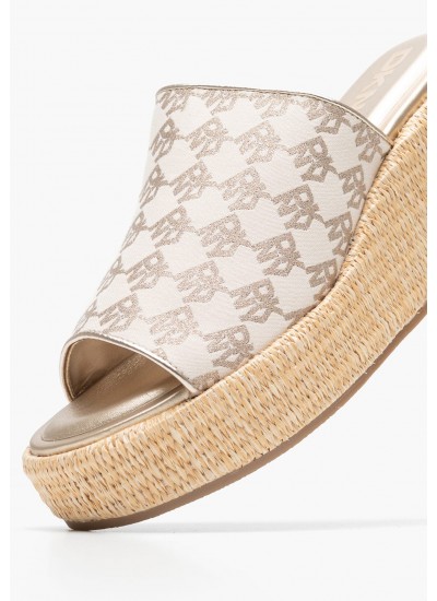 Women Mules A63SJ Taupe Leather Timberland