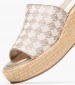 Women Mules Conrad Beige Fabric DKNY Women Mules Conrad Beige Fabric DKNY