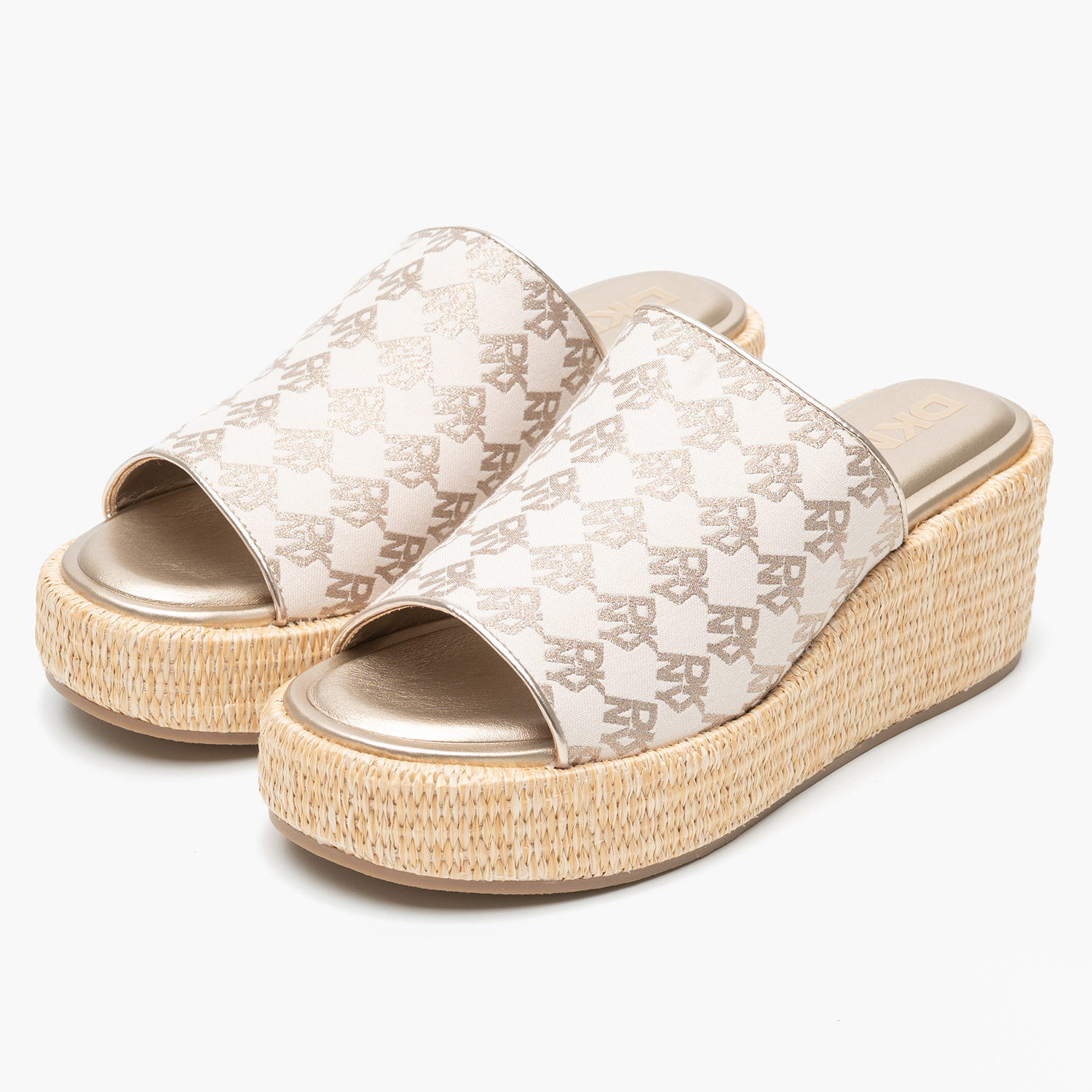 Γυναικεία Mules Conrad Μπεζ Ύφασμα DKNY Γυναικεία Mules Conrad Μπεζ Ύφασμα DKNY