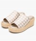 Women Mules Conrad Beige Fabric DKNY Women Mules Conrad Beige Fabric DKNY
