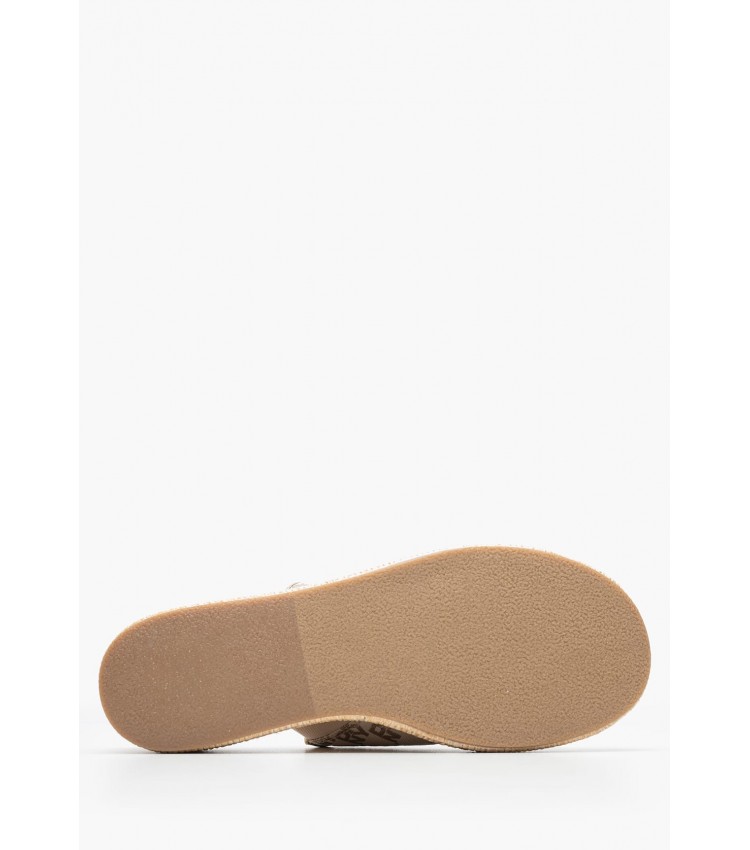 Women Mules Conrad Beige Fabric DKNY Women Mules Conrad Beige Fabric DKNY