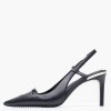 Γυναικείες Γόβες & Peeptoes Ψηλές Malden Μαύρο Δέρμα DKNY Γυναικείες Γόβες & Peeptoes Ψηλές Malden Μαύρο Δέρμα DKNY