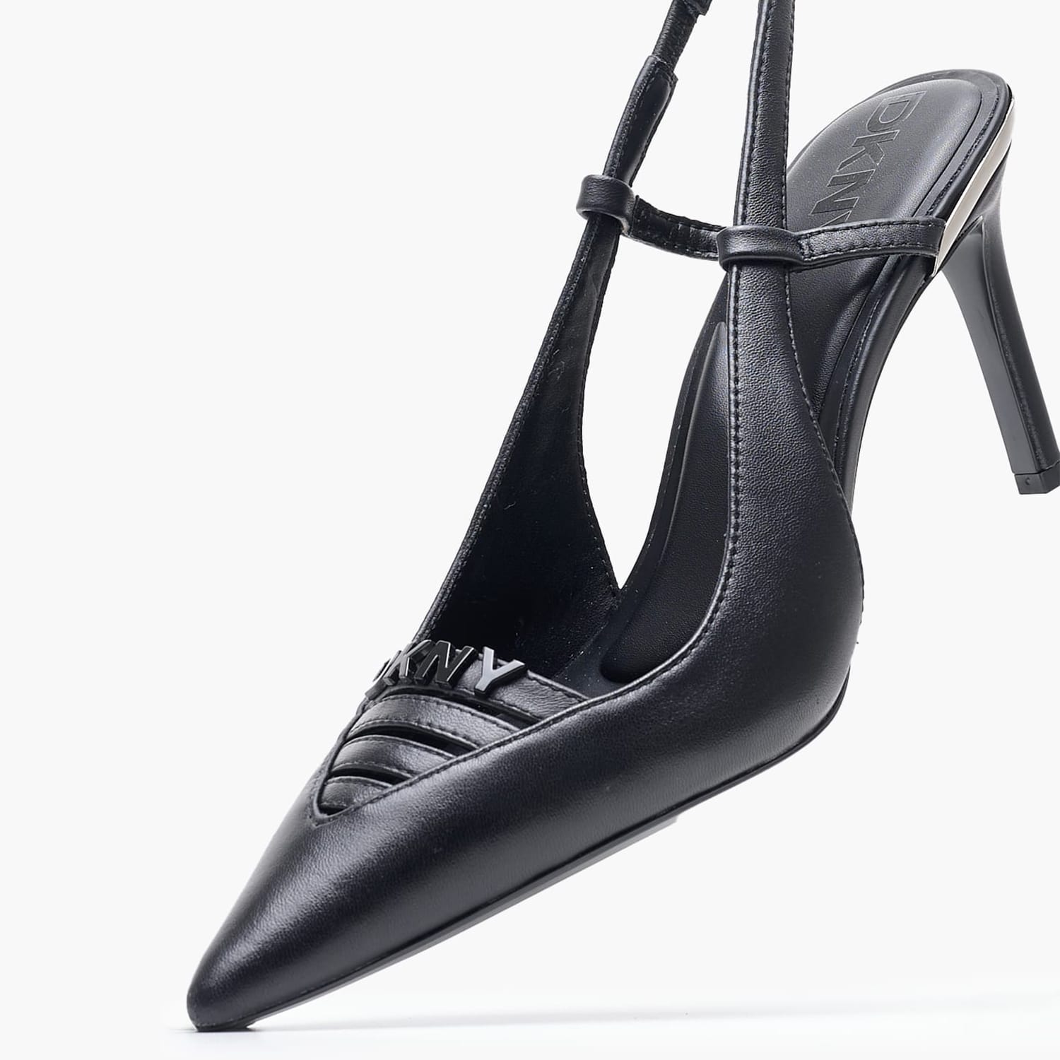 Γυναικείες Γόβες & Peeptoes Ψηλές Malden Μαύρο Δέρμα DKNY