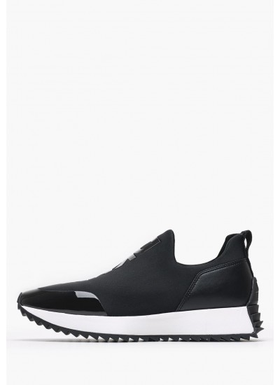Women Casual Shoes Nallen Black ECOleather-Fabric DKNY