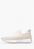 Women Casual Shoes Nallen Beige ECOleather-Fabric DKNY