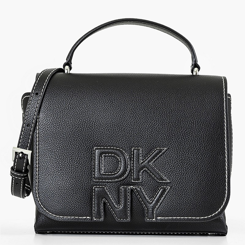 Γυναικείες Τσάντες Nicole.Satchel Μαύρο ECOleather DKNY