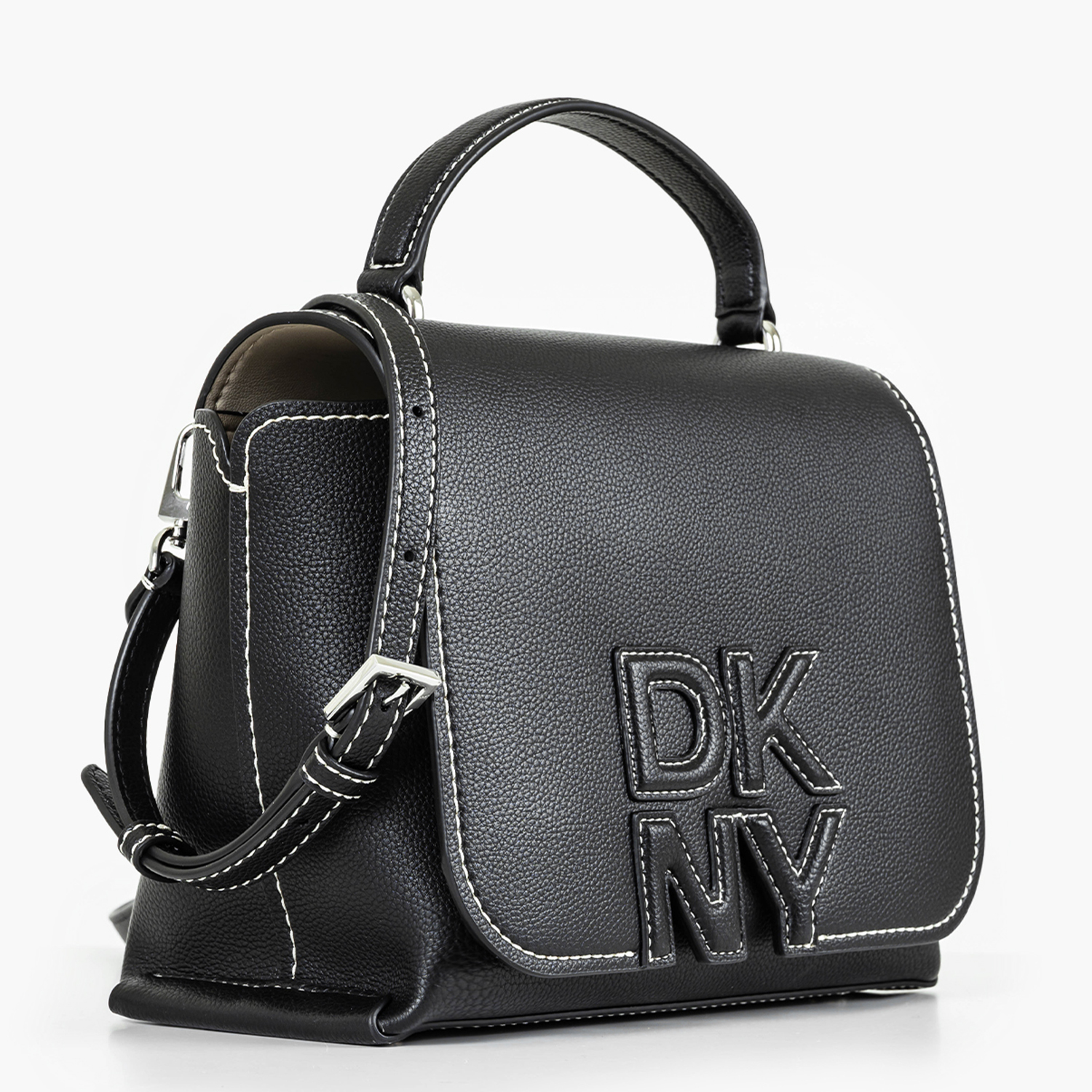 Γυναικείες Τσάντες Nicole.Satchel Μαύρο ECOleather DKNY