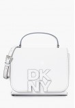 Women Bags Nicole.Satchel White ECOleather DKNY