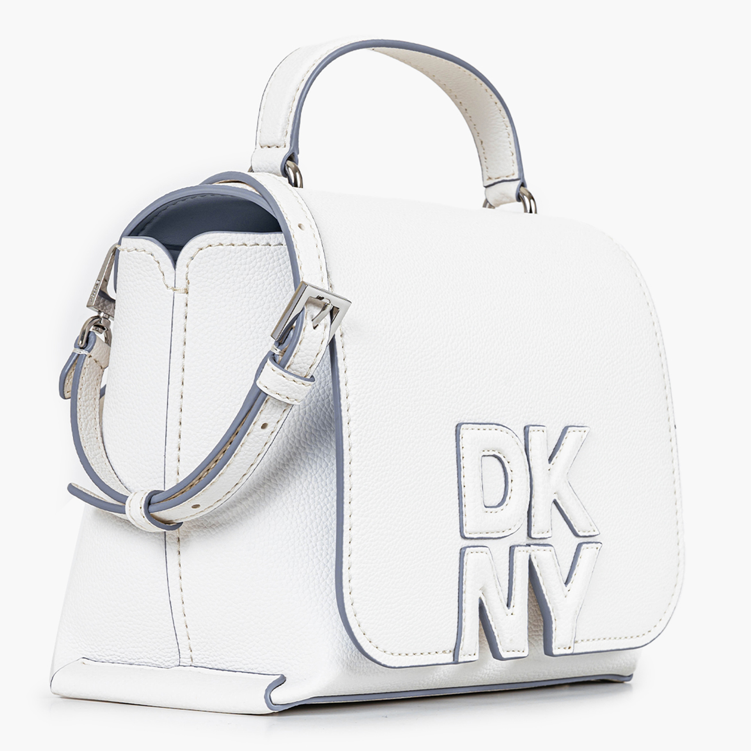Γυναικείες Τσάντες Nicole.Satchel Άσπρο ECOleather DKNY