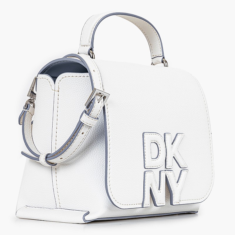Γυναικείες Τσάντες Nicole.Satchel Άσπρο ECOleather DKNY