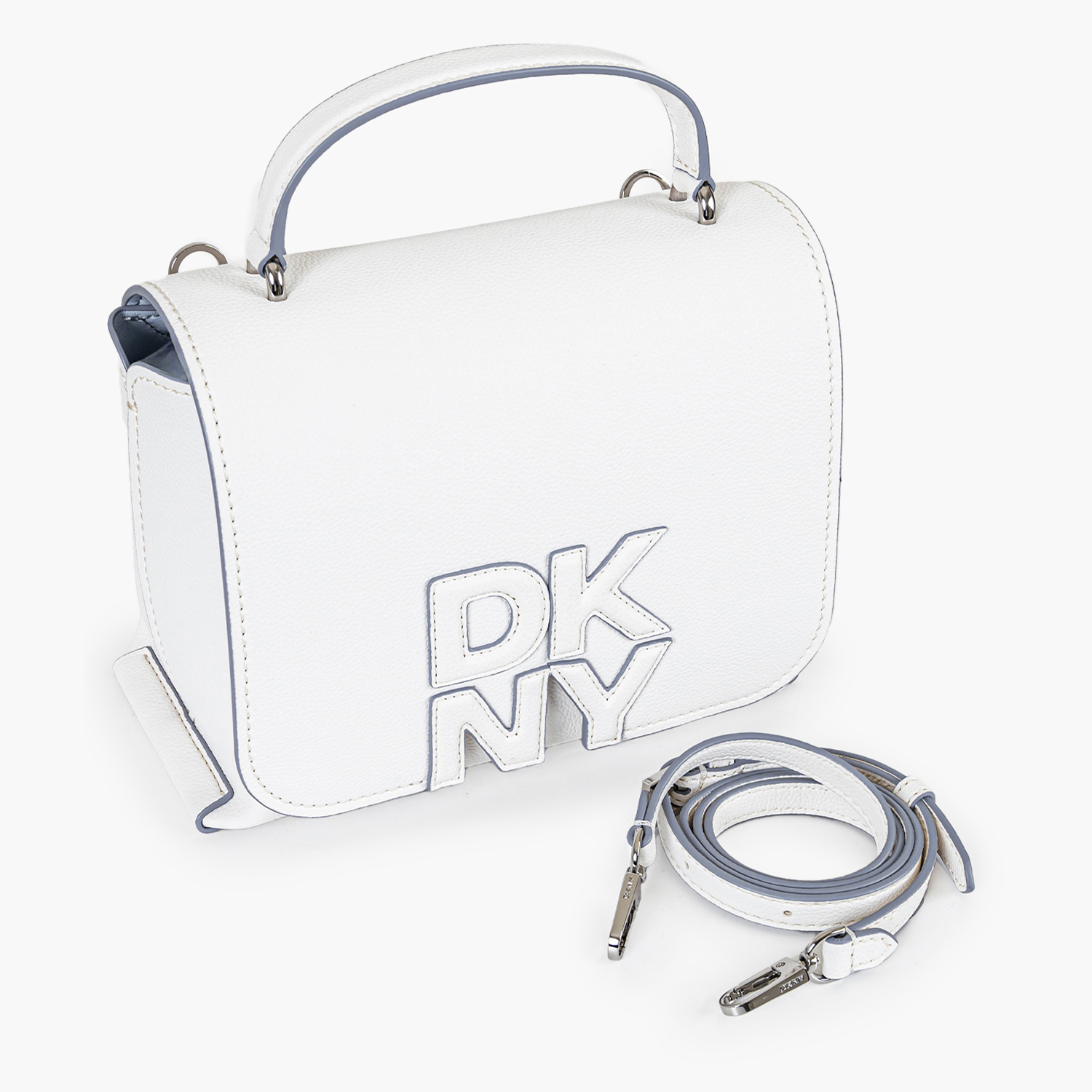 Γυναικείες Τσάντες Nicole.Satchel Άσπρο ECOleather DKNY Γυναικείες Τσάντες Nicole.Satchel Άσπρο ECOleather DKNY