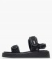Women Flats Owyn Black ECOleather-Fabric DKNY Women Flats Owyn Black ECOleather-Fabric DKNY