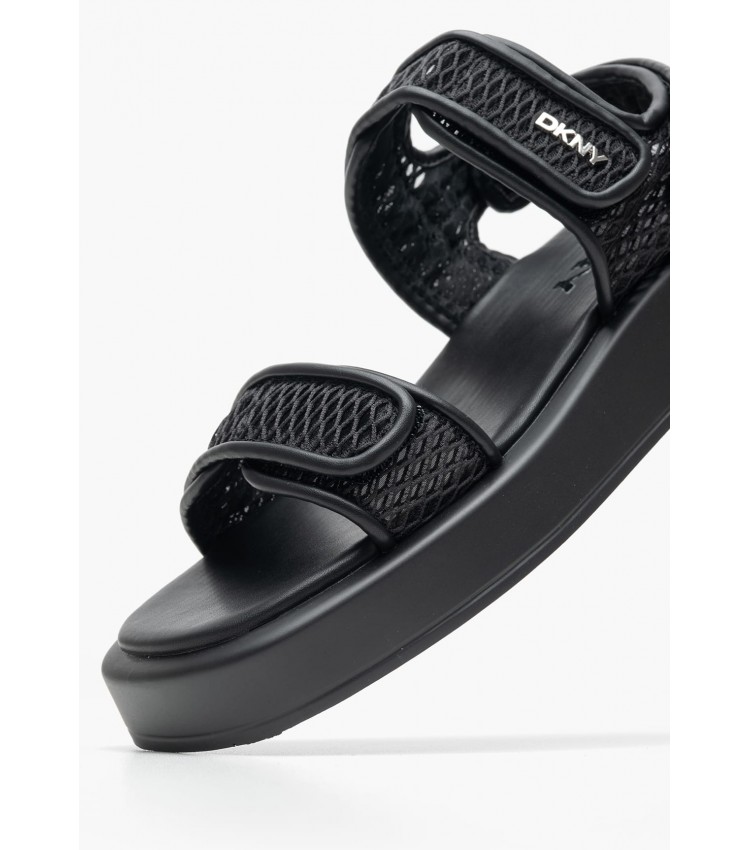 Women Flats Owyn Black ECOleather-Fabric DKNY Women Flats Owyn Black ECOleather-Fabric DKNY