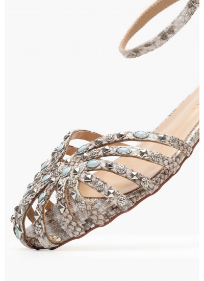 Γυναικεία Πέδιλα Emmy.Sndl Μαύρο Δέρμα Windsor Smith