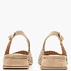 Women Flats V250488 Beige Strass Alma En Pena Women Flats V250488 Beige Strass Alma En Pena