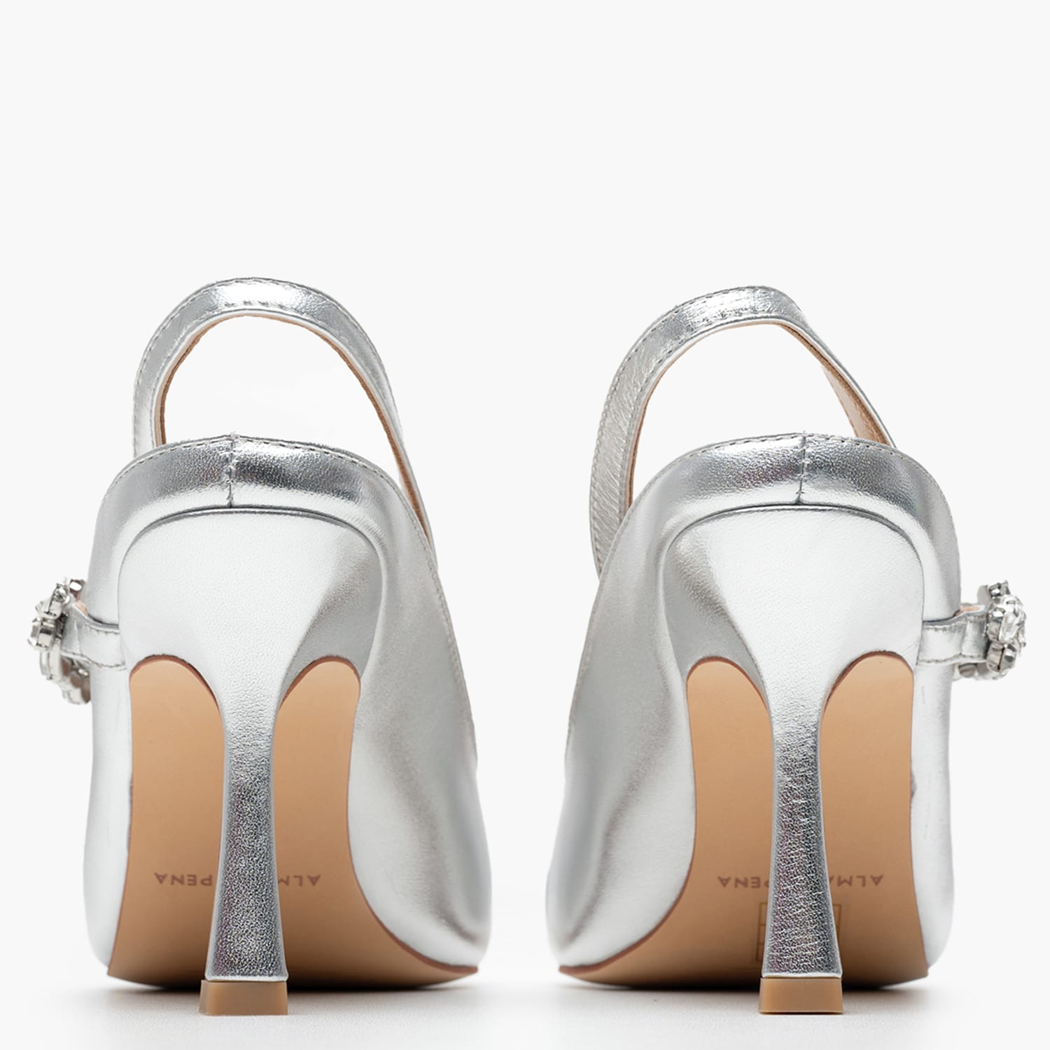 Γυναικείες Γόβες & Peeptoes Ψηλές V250608 Ασημί Δέρμα Alma En Pena Γυναικείες Γόβες & Peeptoes Ψηλές V250608 Ασημί Δέρμα Alma En Pena