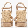 Women Platforms High V251308 Beige Buckskin Alma En Pena Women Platforms High V251308 Beige Buckskin Alma En Pena