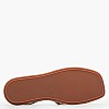 Women Flats V251605 Beige Leather-Fabric Alma En Pena