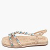 Γυναικεία Flats V251614 Μπεζ Strass Alma En Pena Γυναικεία Flats V251614 Μπεζ Strass Alma En Pena