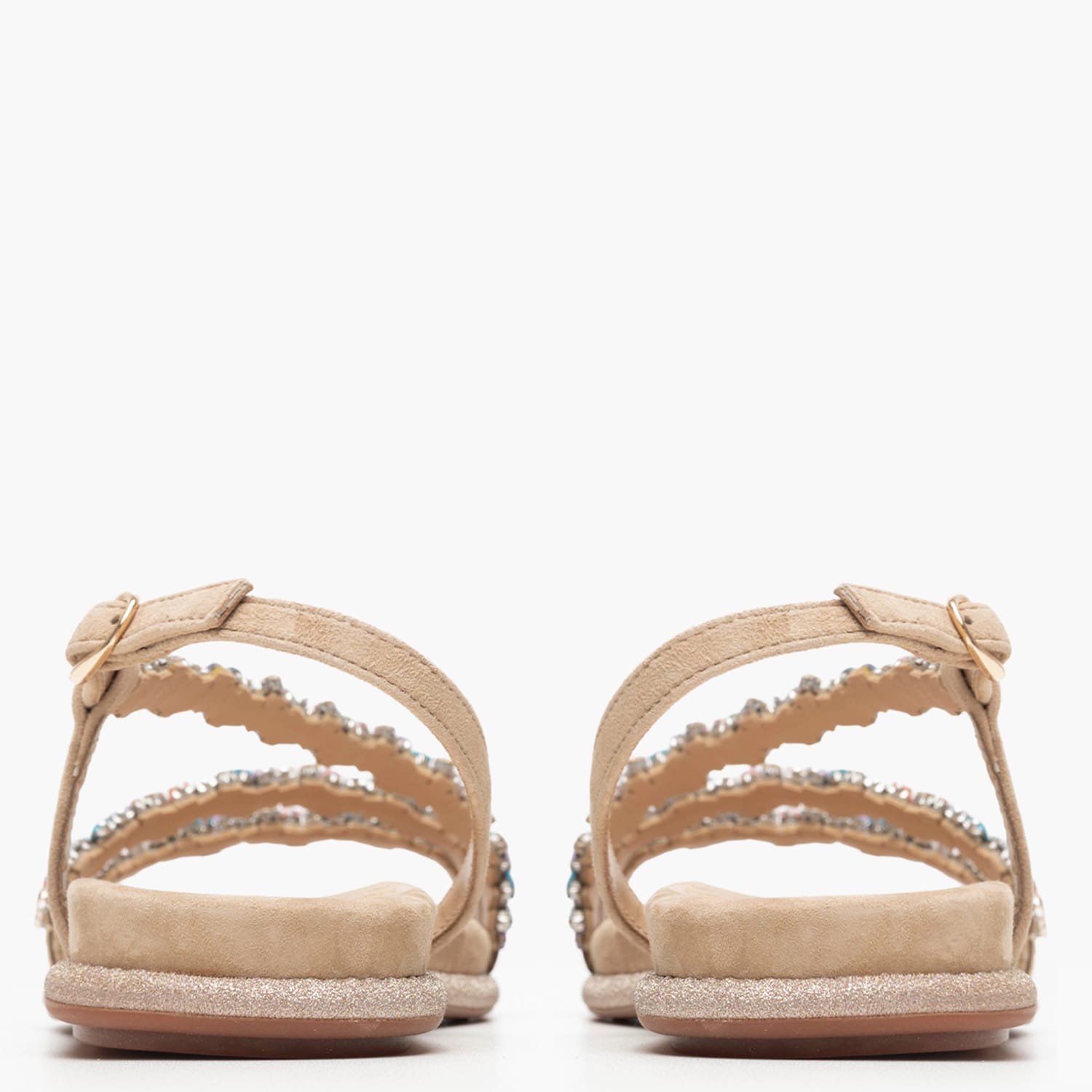 Γυναικεία Flats V251614 Μπεζ Strass Alma En Pena Γυναικεία Flats V251614 Μπεζ Strass Alma En Pena