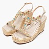 Women Platforms High V2551267 Platinum Leather Alma En Pena Women Platforms High V2551267 Platinum Leather Alma En Pena