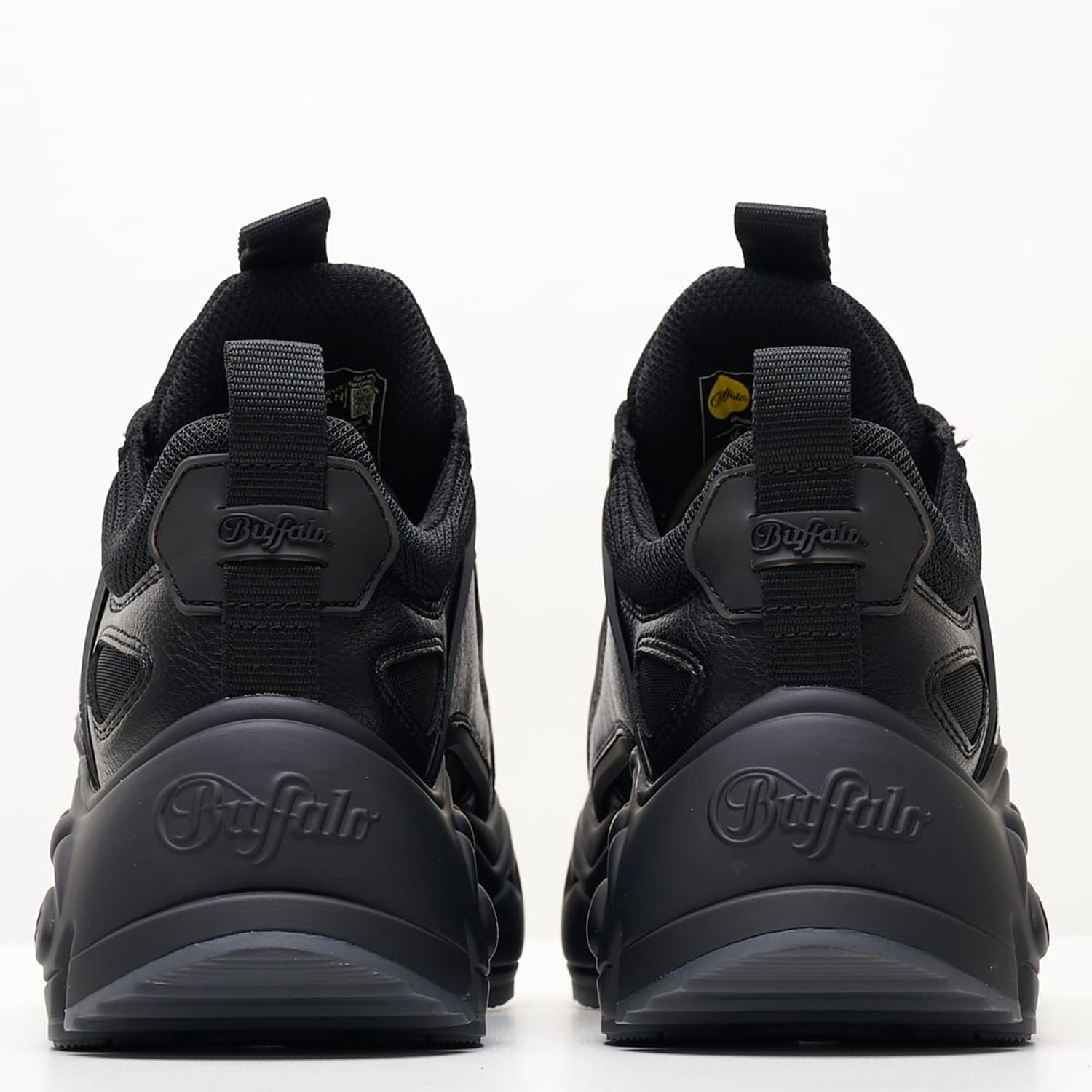 Γυναικεία Παπούτσια Casual Binary.C.Lth Μαύρο ECOleather Buffalo Γυναικεία Παπούτσια Casual Binary.C.Lth Μαύρο ECOleather Buffalo