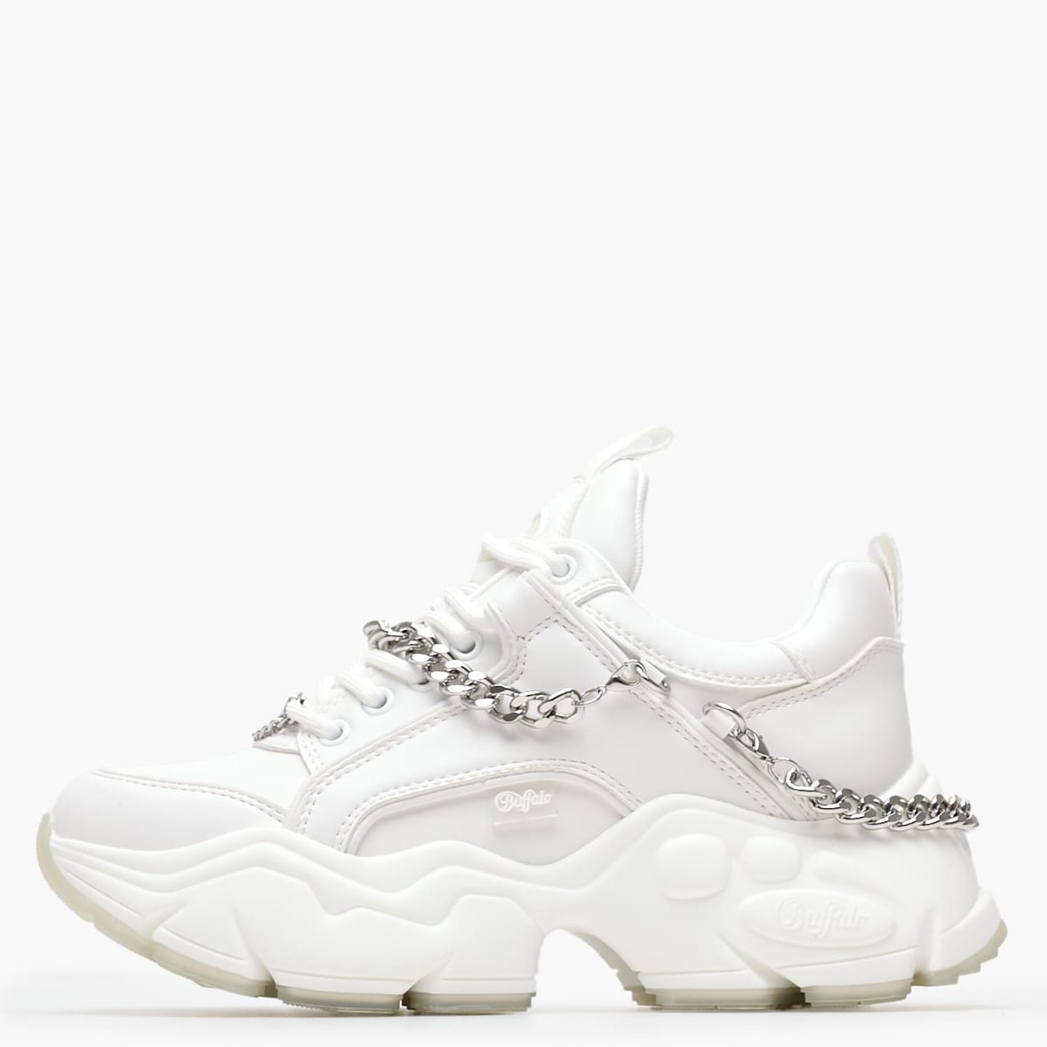 Γυναικεία Παπούτσια Casual Binary.Chain3.0 Άσπρο ECOleather Buffalo