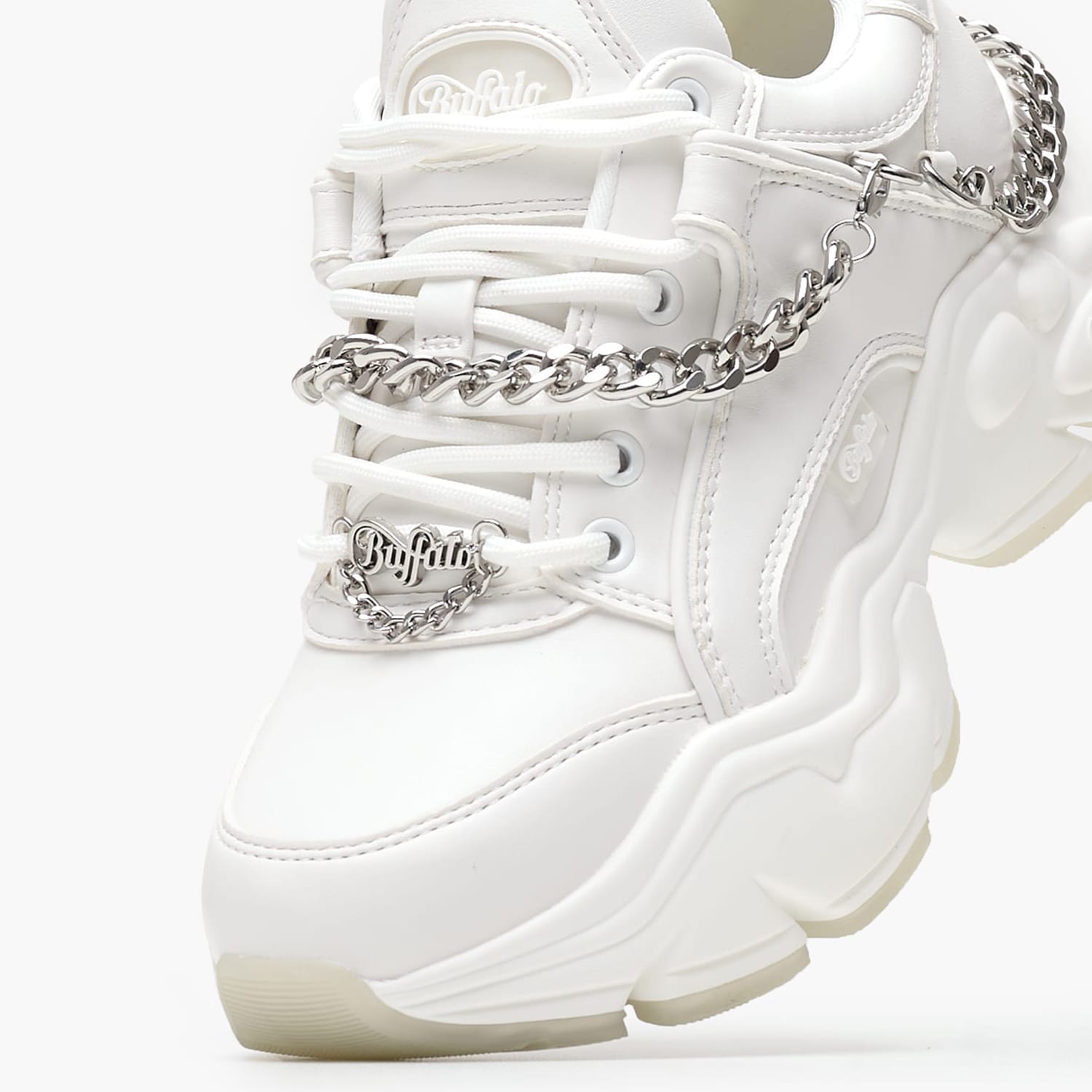 Γυναικεία Παπούτσια Casual Binary.Chain3.0 Άσπρο ECOleather Buffalo