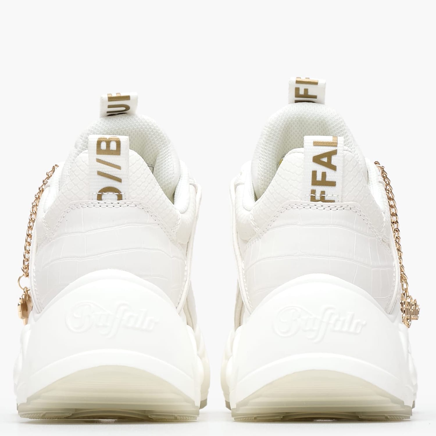 Γυναικεία Παπούτσια Casual Binary.Glam Άσπρο ECOleather Buffalo Γυναικεία Παπούτσια Casual Binary.Glam Άσπρο ECOleather Buffalo