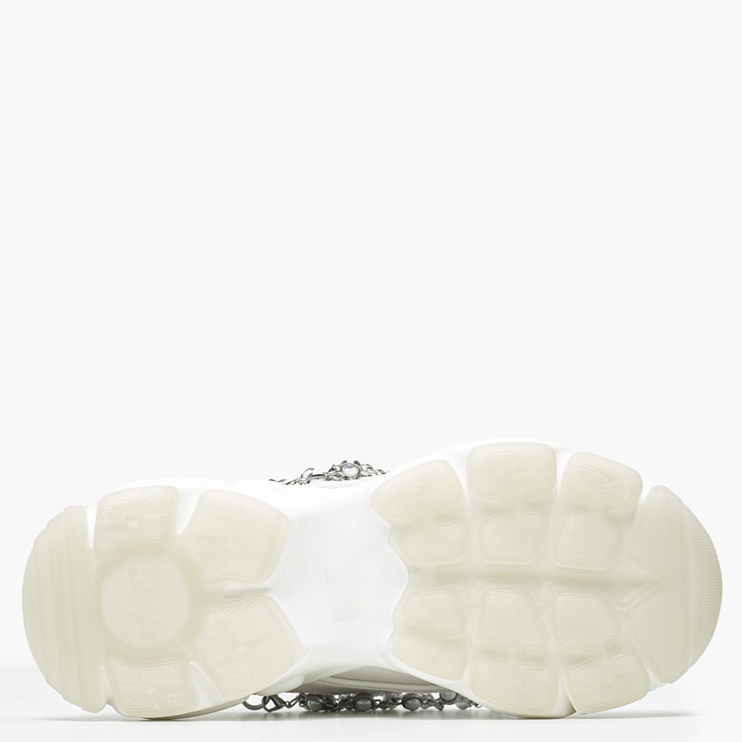 Γυναικεία Παπούτσια Casual Binary.Pearl Άσπρο ECOleather Buffalo Γυναικεία Παπούτσια Casual Binary.Pearl Άσπρο ECOleather Buffalo