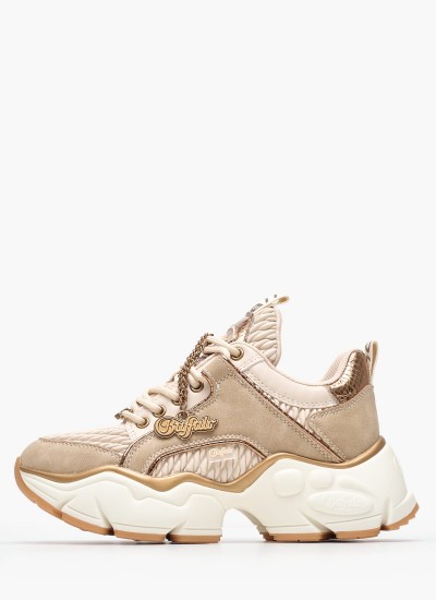 Γυναικεία Παπούτσια Casual Orcus Μπεζ ECOleather Buffalo