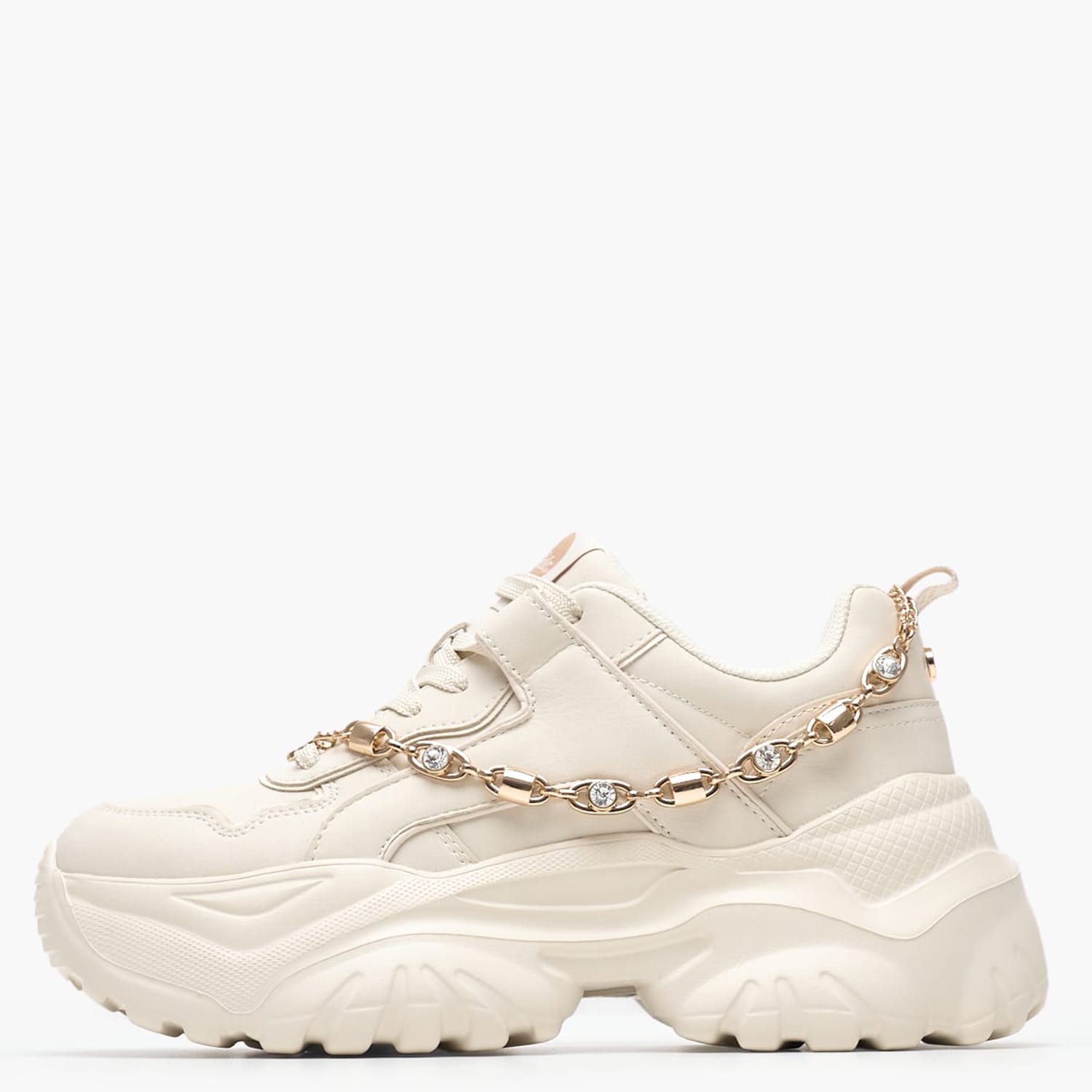 Γυναικεία Παπούτσια Casual Bliss.Chain Μπεζ ECOleather Buffalo