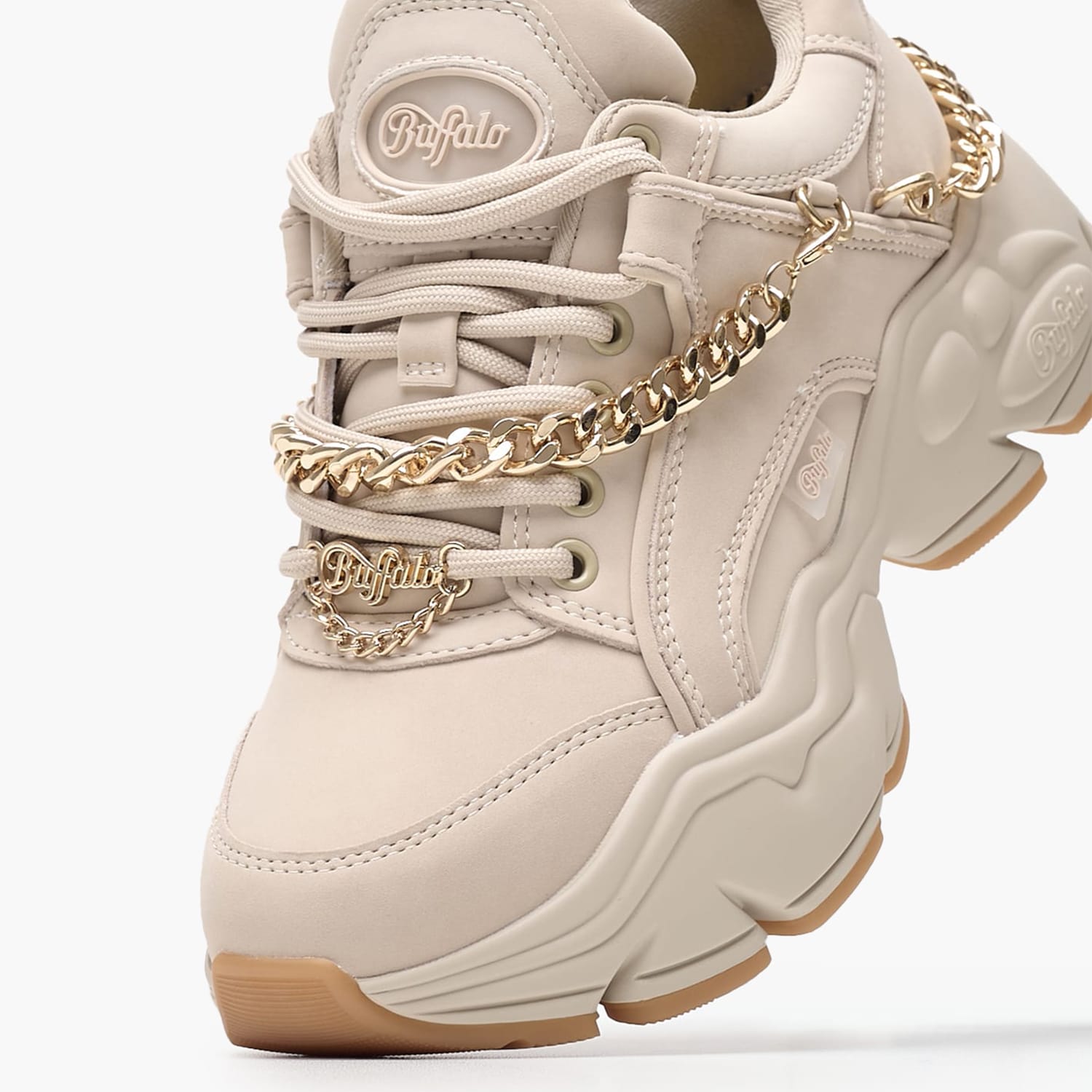Γυναικεία Παπούτσια Casual Bnr.Chain3.0 Μπεζ ECOleather Buffalo