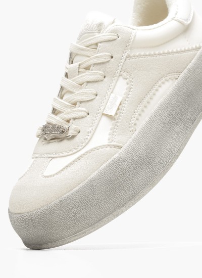 Γυναικεία Παπούτσια Casual Orcus Μπεζ ECOleather Buffalo