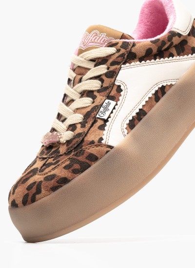 Γυναικεία Παπούτσια Casual Orcus Μπεζ ECOleather Buffalo