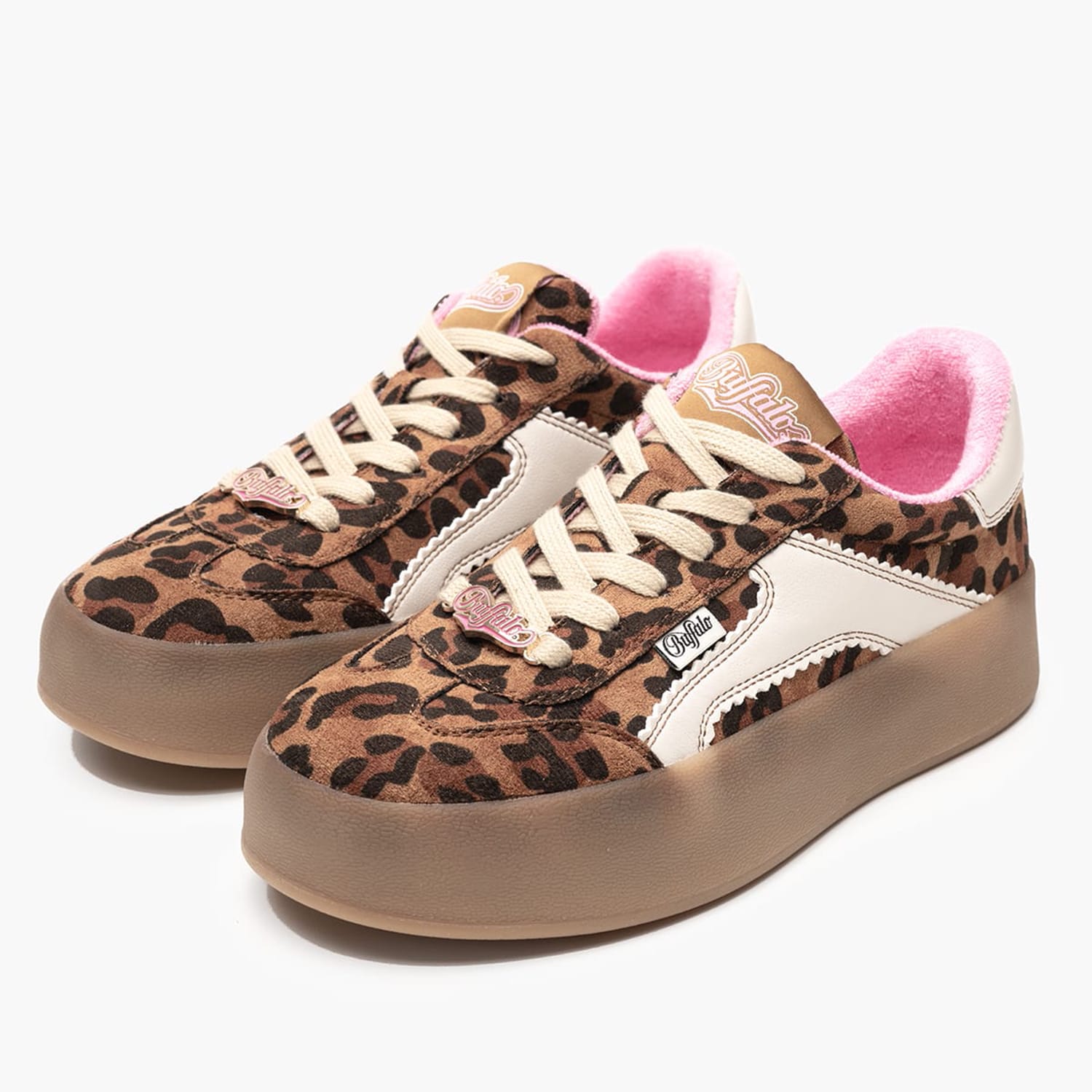 Γυναικεία Παπούτσια Casual Cajo Leopard ECOleather Buffalo Γυναικεία Παπούτσια Casual Cajo Leopard ECOleather Buffalo
