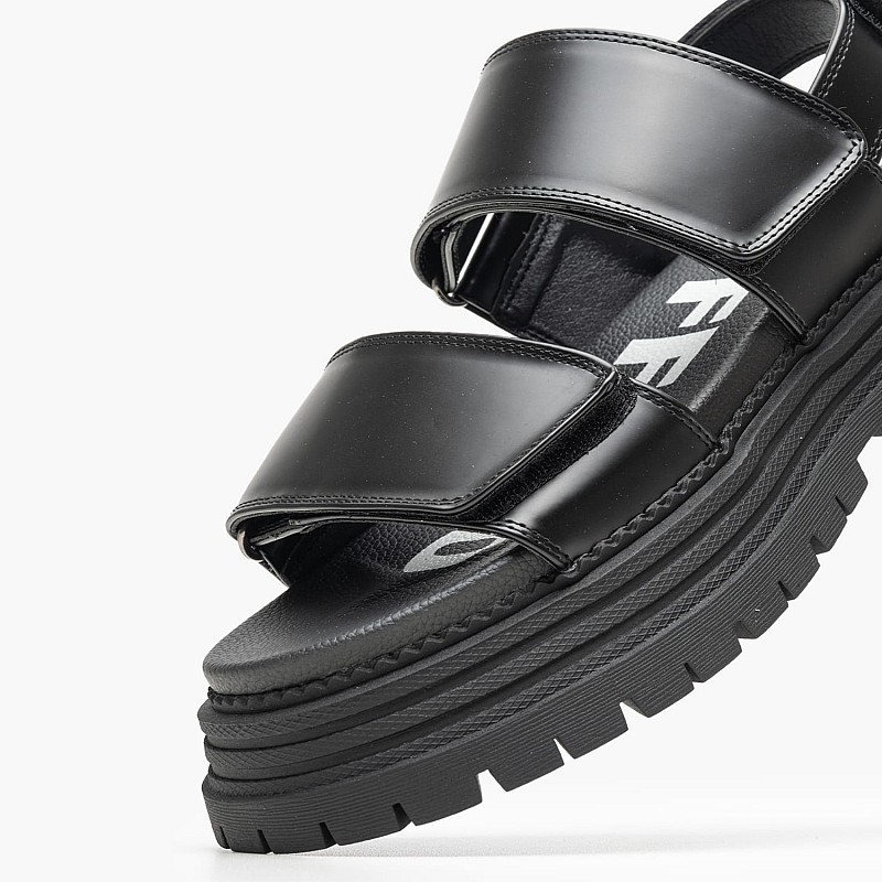 Γυναικεία Πέδιλα Lennox.Snd Μαύρο ECOleather Buffalo