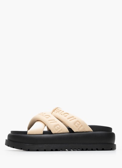 Γυναικεία Παπούτσια Casual Orcus Μπεζ ECOleather Buffalo