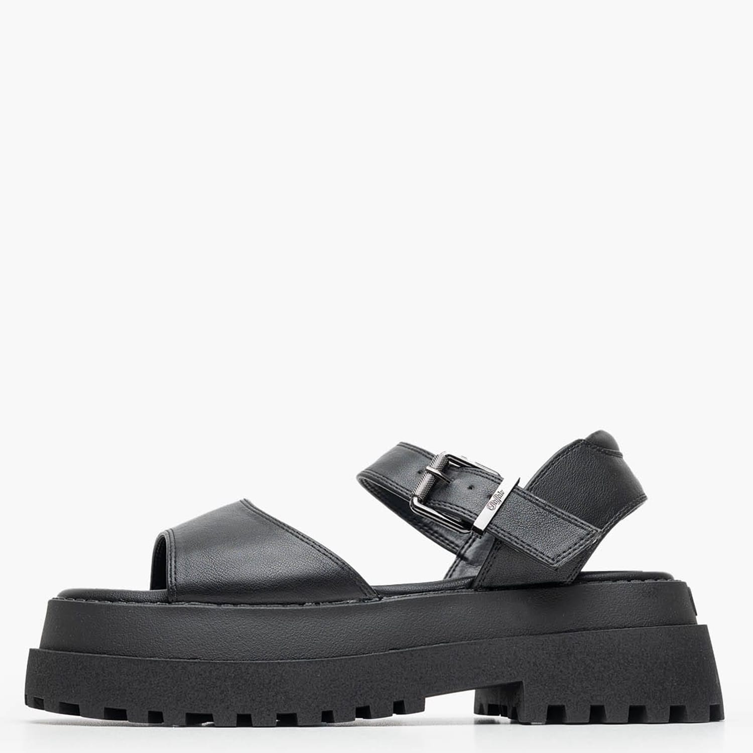 Γυναικεία Πέδιλα Pluto.Jojo Μαύρο ECOleather Buffalo
