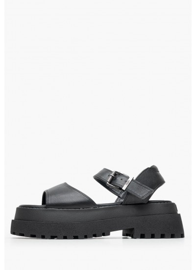 Γυναικεία Παπούτσια Casual Blader.One Μαύρο ECOleather Buffalo