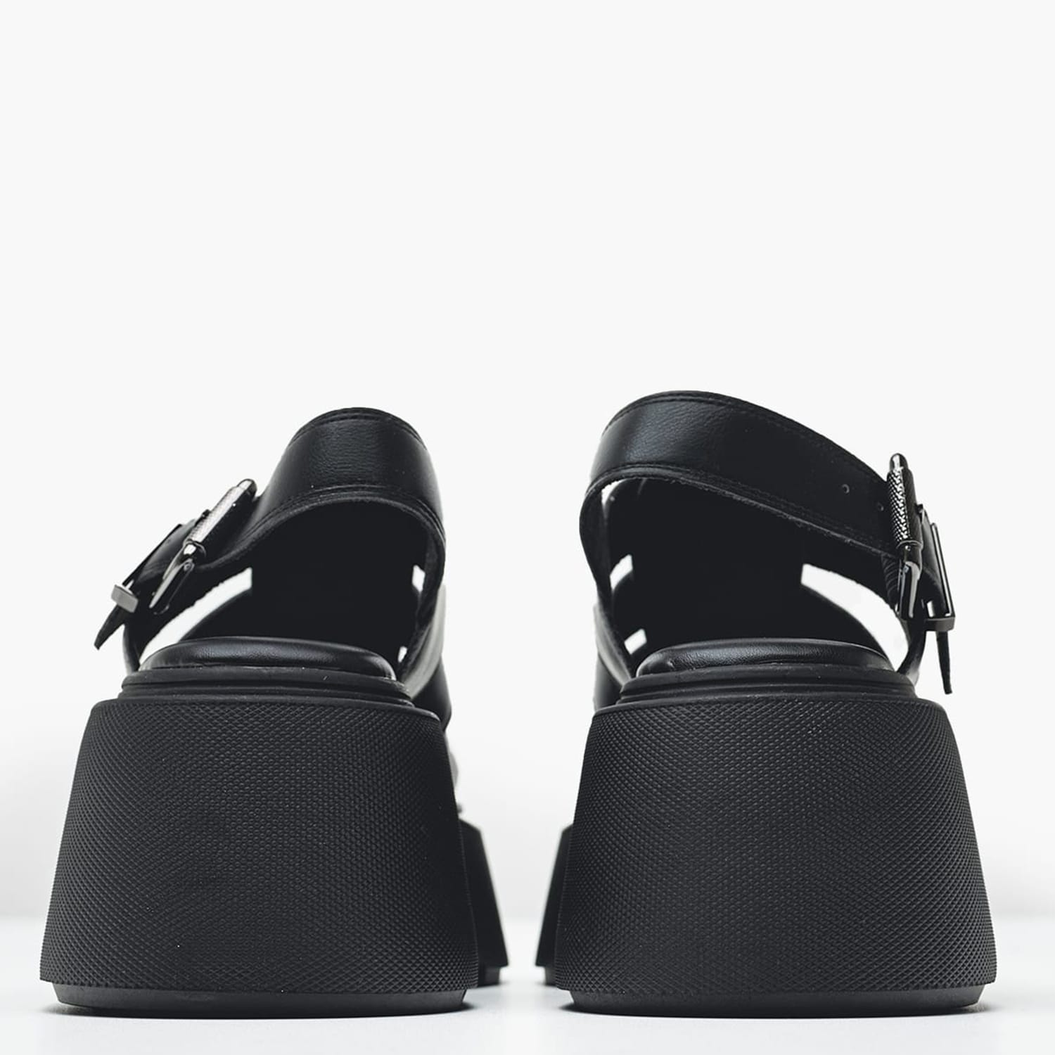 Γυναικεία Πέδιλα Vicious.Fisher Μαύρο ECOleather Buffalo Γυναικεία Πέδιλα Vicious.Fisher Μαύρο ECOleather Buffalo