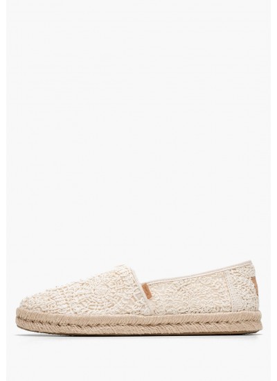 Women Espadrilles Logo.Espa Beige Leather Tommy Hilfiger