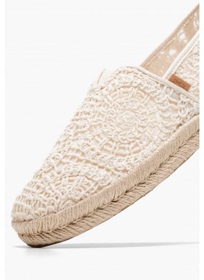 Women Espadrilles Logo.Espa Beige Leather Tommy Hilfiger